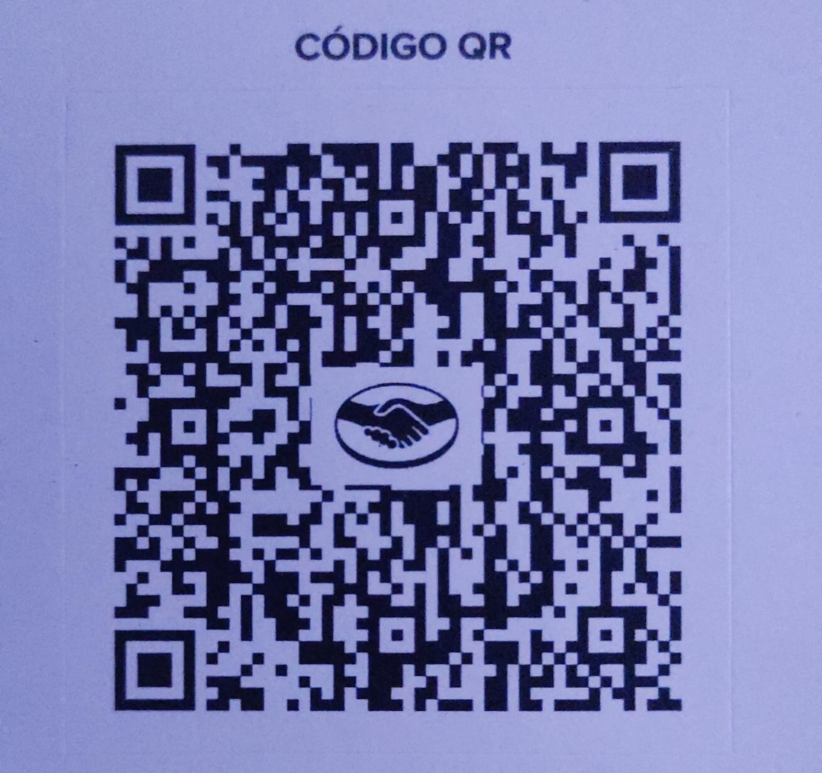 QR de Mercado Pago para realizar donaciones